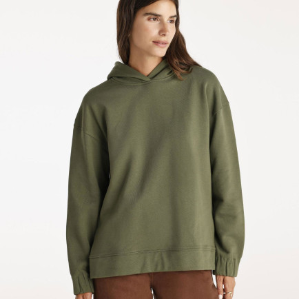 YARGICI Yırtmaç Ve Kol Ucu Lastik Detaylı Kapşonlu Sweatshirt YARGICI Yırtmaç Ve Kol Ucu Lastik Detaylı Kapşonlu Sweatshirt