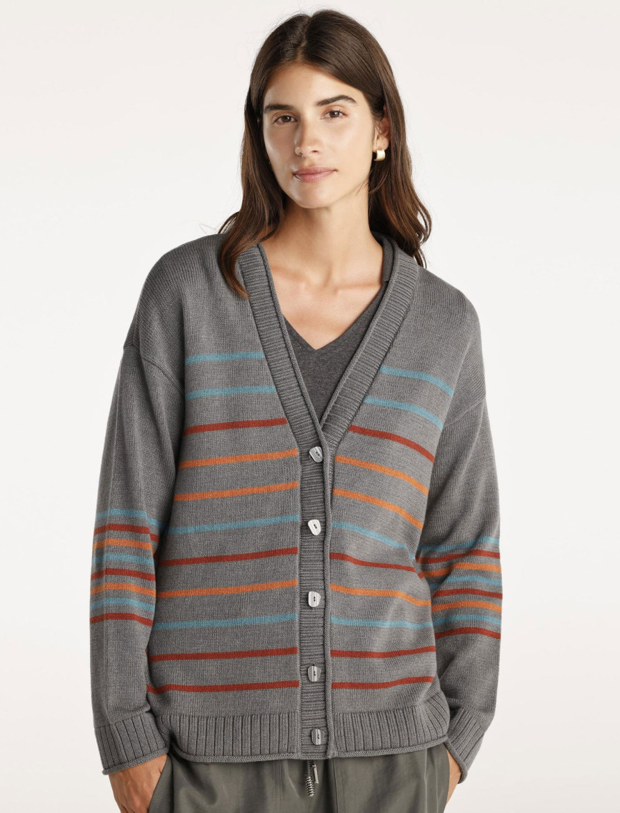 YARGICI V Yaka Oversıze Hırka YARGICI V Yaka Oversıze Hırka