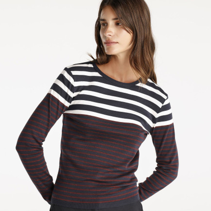 Renk Bloklu Triko Renk Bloklu Triko