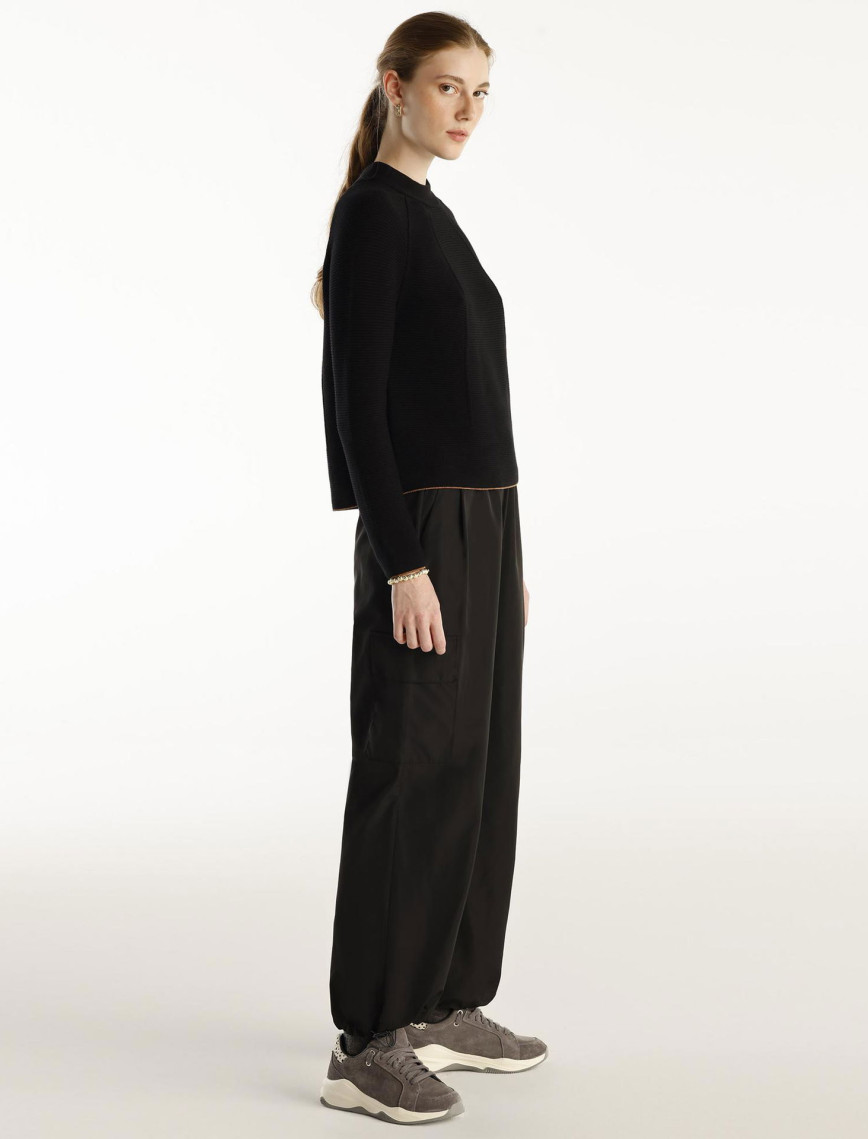 YARGICI Beli Lastikli Pantolon