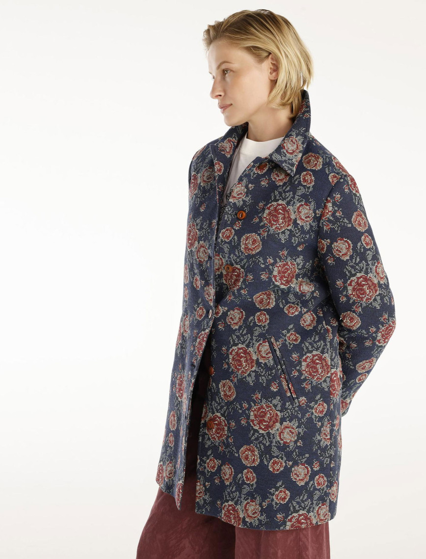 YARGICI Yaka Detaylı Pardösü YARGICI Yaka Detaylı Pardösü