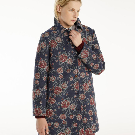 YARGICI Yaka Detaylı Pardösü YARGICI Yaka Detaylı Pardösü