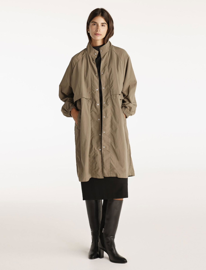 YARGICI Ön Detaylı Pardösü YARGICI Ön Detaylı Pardösü