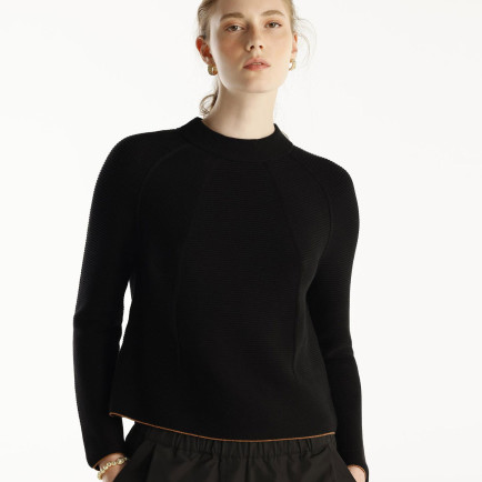 YARGICI Dik Yakalı Reglan Kollu Kazak YARGICI Dik Yakalı Reglan Kollu Kazak