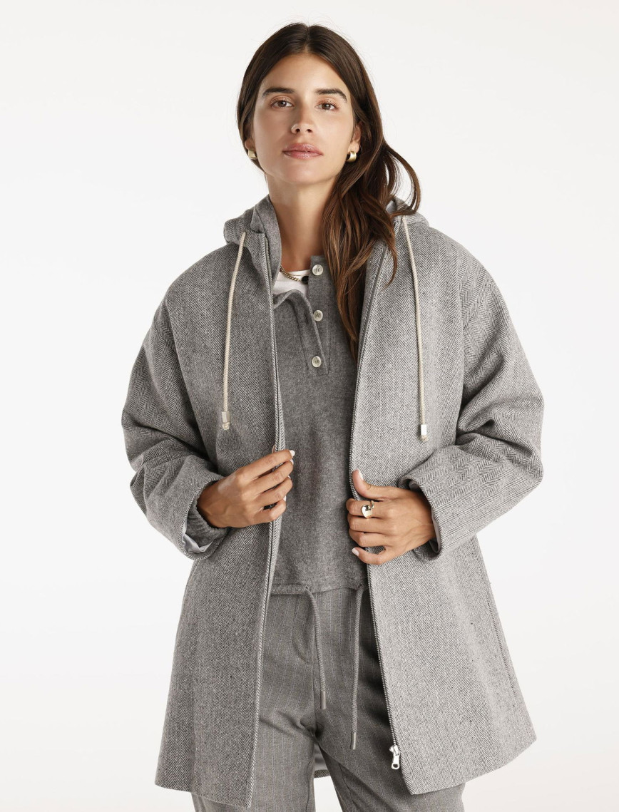 YARGICI Fermuarlı Palto YARGICI Fermuarlı Palto