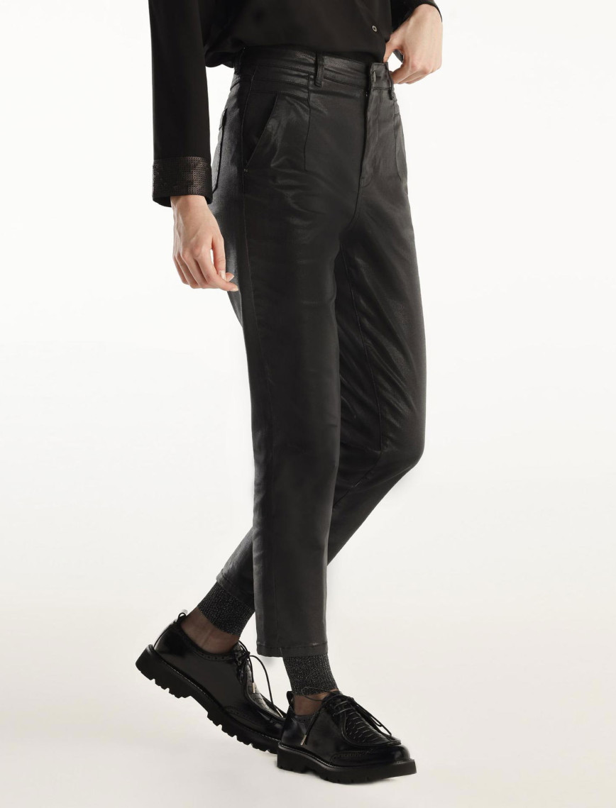 YARGICI Pens Detaylı Normal Bel Düz Kesim Pantolon YARGICI Pens Detaylı Normal Bel Düz Kesim Pantolon