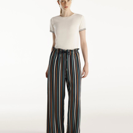 YARGICI Bel Detaylı Pantolon YARGICI Bel Detaylı Pantolon