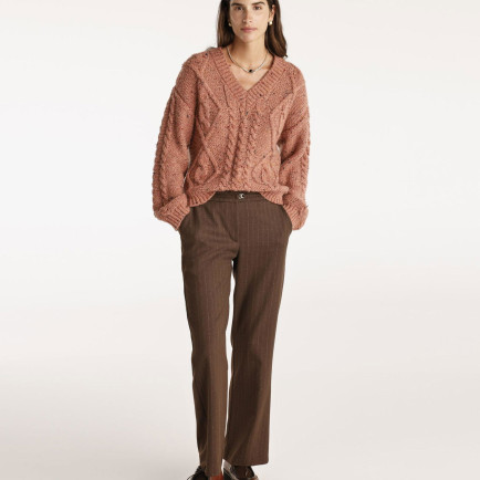 YARGICI Bel Detaylı Pantolon YARGICI Bel Detaylı Pantolon