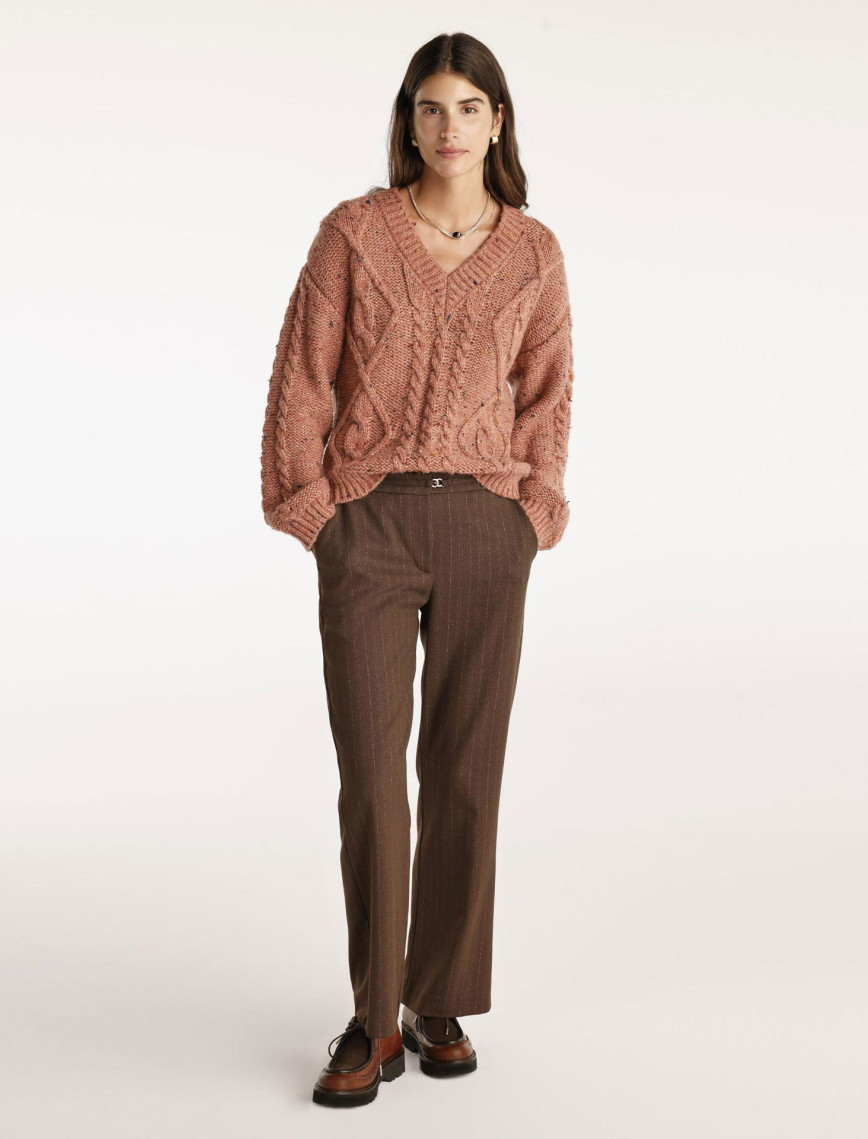 YARGICI Bel Detaylı Pantolon