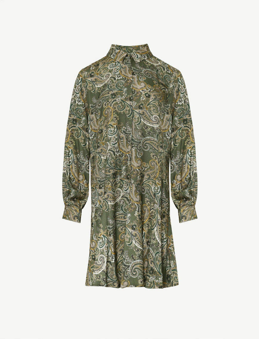 YARGICI Uzun Kollu Kısa Gömlek Elbise YARGICI Uzun Kollu Kısa Gömlek Elbise