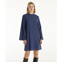 YARGICI Bisiklet Yaka Uzun Kollu Kısa Elbise YARGICI Bisiklet Yaka Uzun Kollu Kısa Elbise