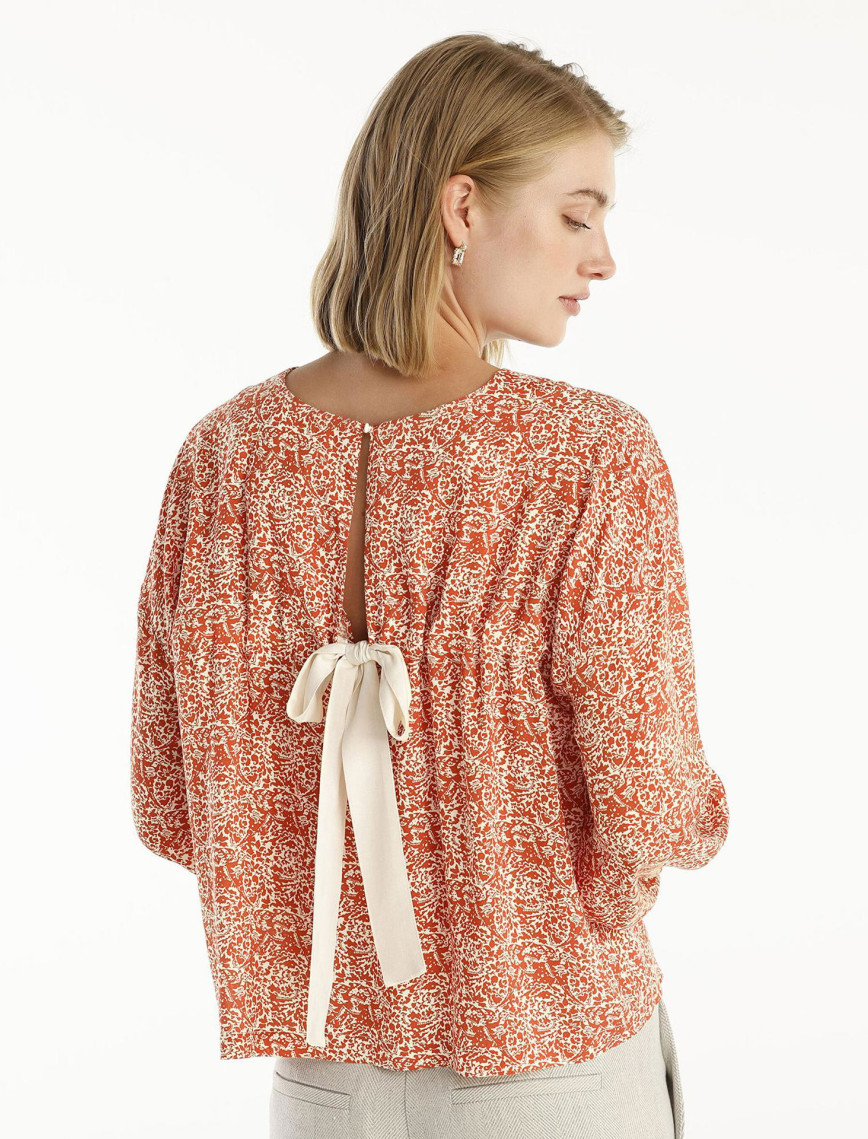 YARGICI Arka Detaylı Bluz YARGICI Arka Detaylı Bluz