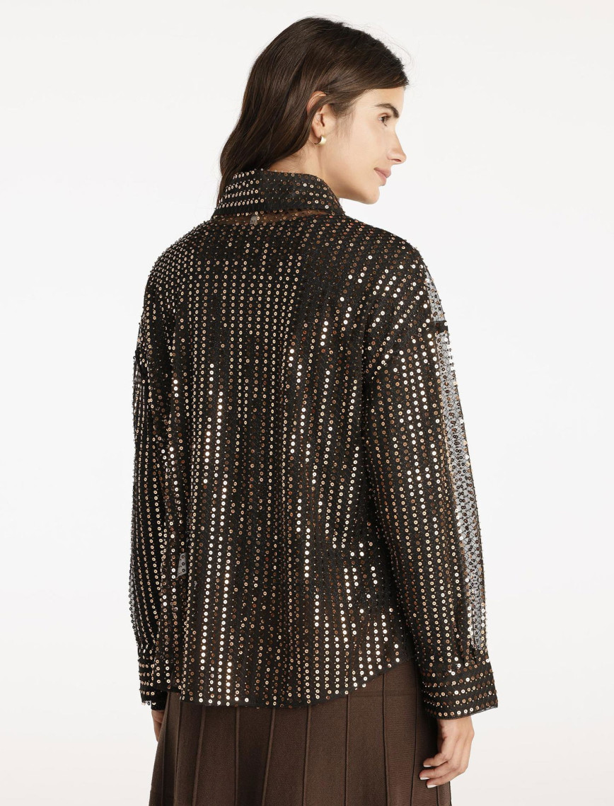 YARGICI Payetli Gömlek YARGICI Payetli Gömlek