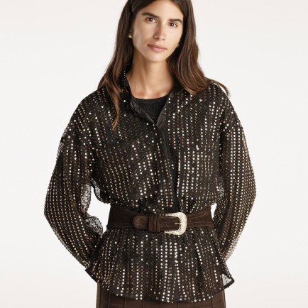 YARGICI Payetli Gömlek YARGICI Payetli Gömlek