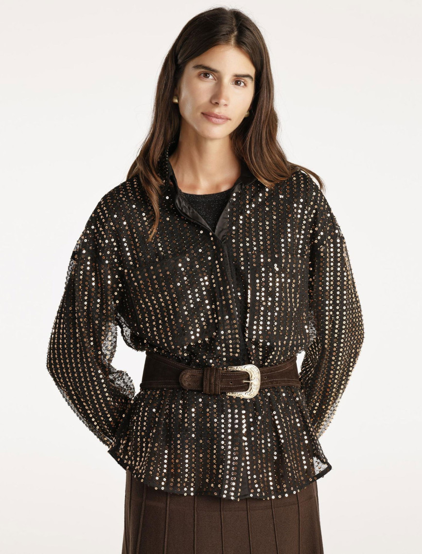 YARGICI Payetli Gömlek YARGICI Payetli Gömlek