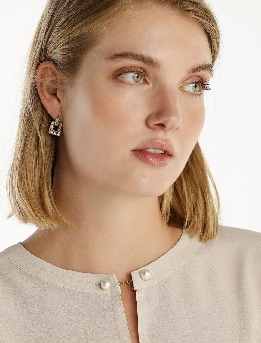 YARGICI Yaka Detaylı Bluz