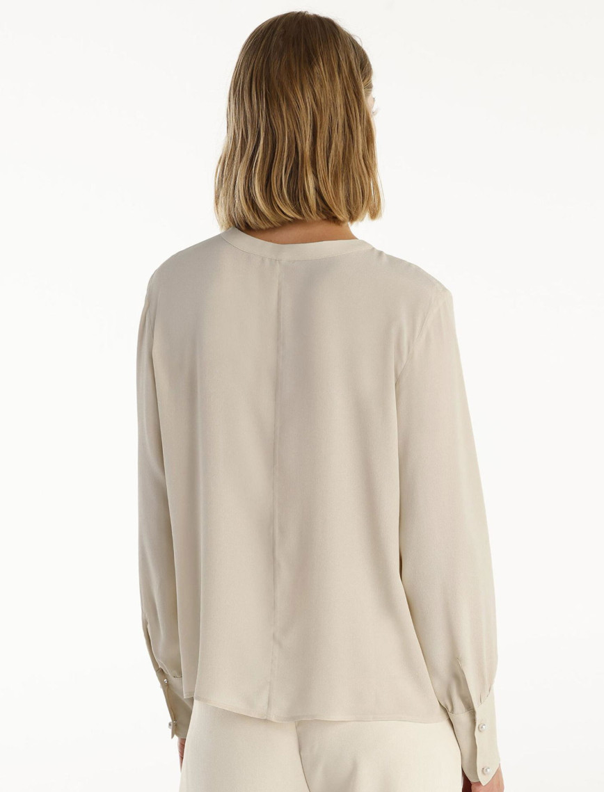 YARGICI Yaka Detaylı Bluz