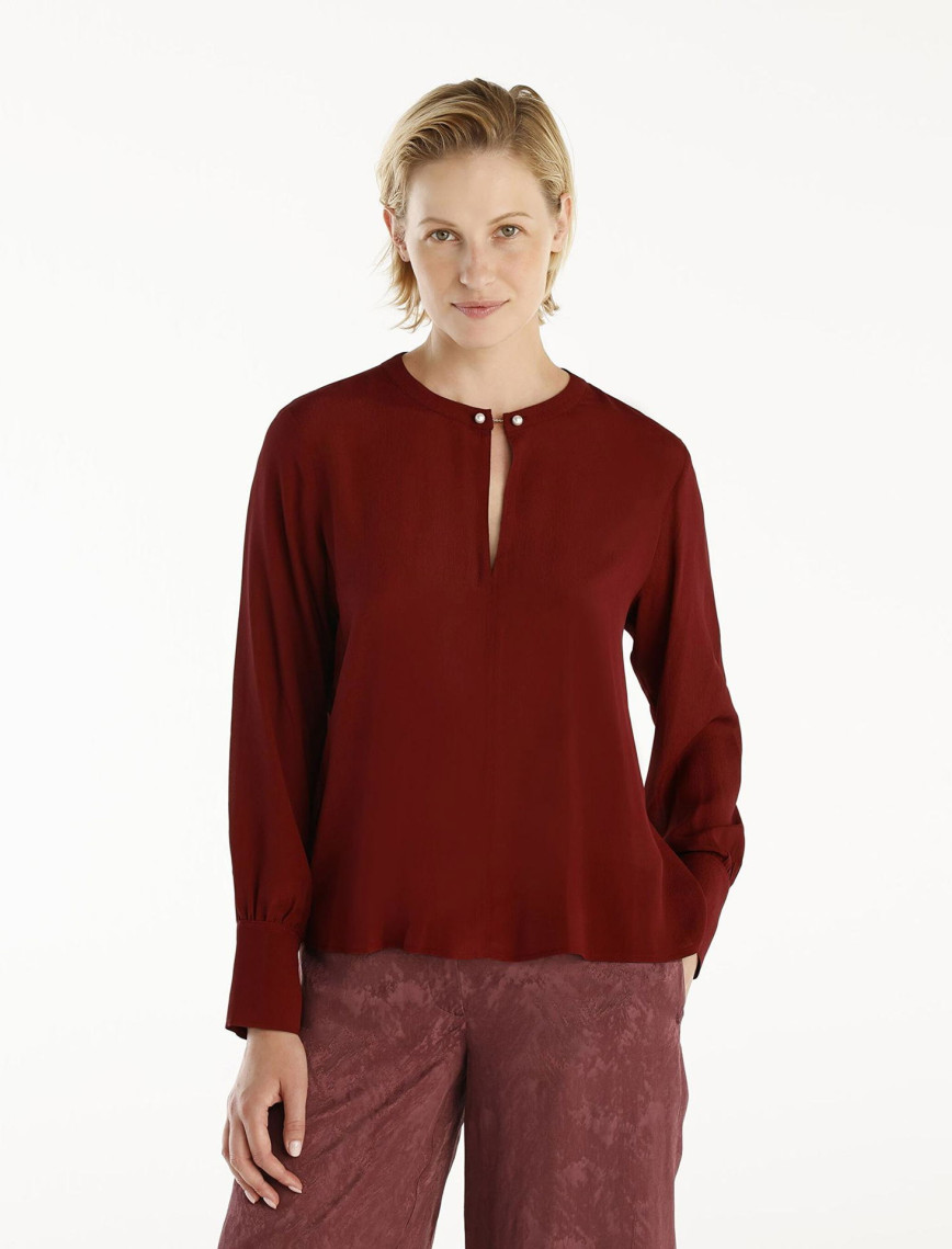 YARGICI Yaka Detaylı Bluz