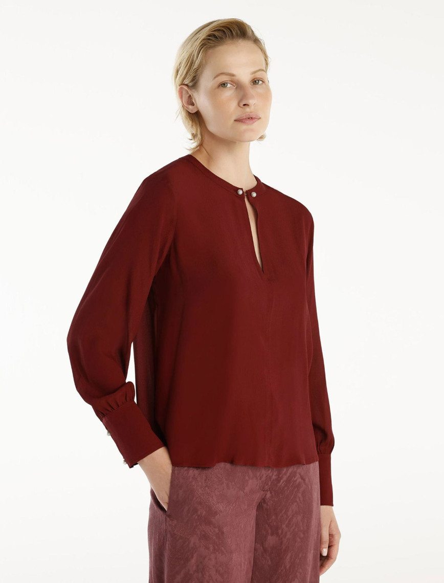 YARGICI Yaka Detaylı Bluz YARGICI Yaka Detaylı Bluz