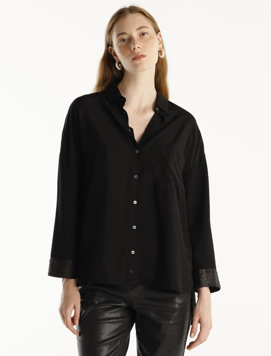 YARGICI Payet Detaylı Gömlek YARGICI Payet Detaylı Gömlek