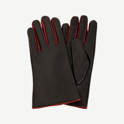 YARGICI Renk Detaylı Deri Eldiven YARGICI Renk Detaylı Deri Eldiven