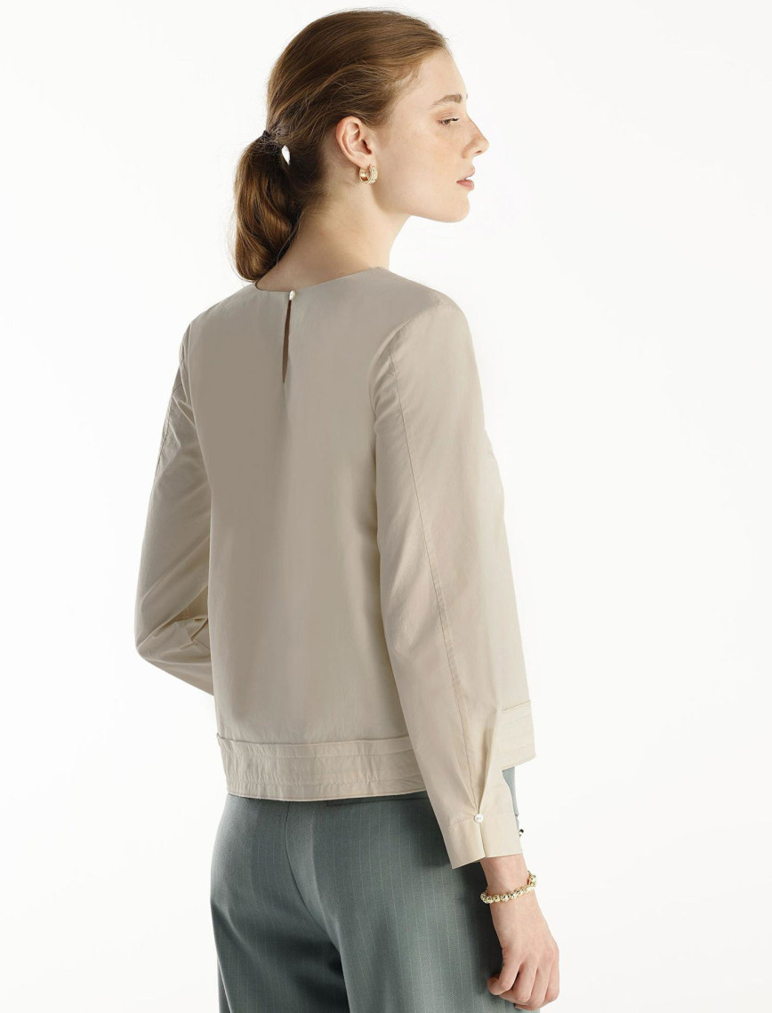 YARGICI Önü Bağlama Detaylı Bluz YARGICI Önü Bağlama Detaylı Bluz