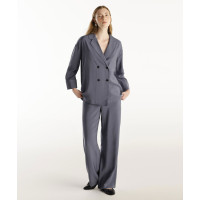 YARGICI Bol Kesim Kruvaze Ceket YARGICI Bol Kesim Kruvaze Ceket