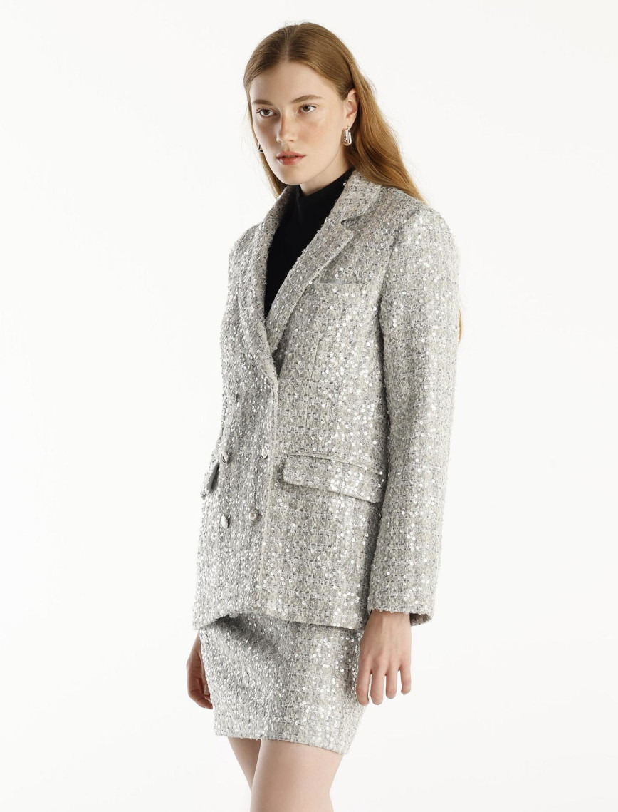 YARGICI Çeşitli Düğme Detaylı Ceket