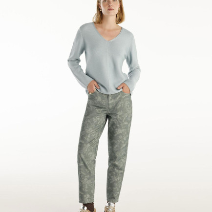 YARGICI Normal Bel Düz Kalıp Denim Pantolon YARGICI Normal Bel Düz Kalıp Denim Pantolon