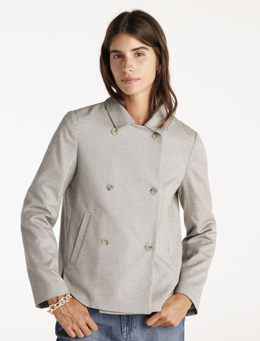 YARGICI A Form Kruvaze Ceket YARGICI A Form Kruvaze Ceket