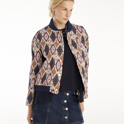 YARGICI Kol Detaylı Bomber Ceket YARGICI Kol Detaylı Bomber Ceket