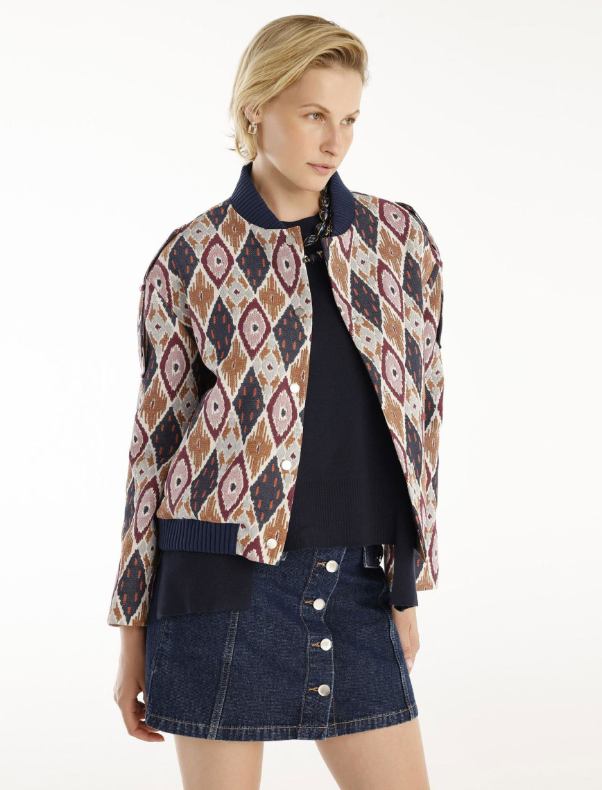 YARGICI Kol Detaylı Bomber Ceket YARGICI Kol Detaylı Bomber Ceket