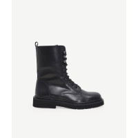 YARGICI Taş Detaylı Deri Bağcıklı Bot YARGICI Taş Detaylı Deri Bağcıklı Bot