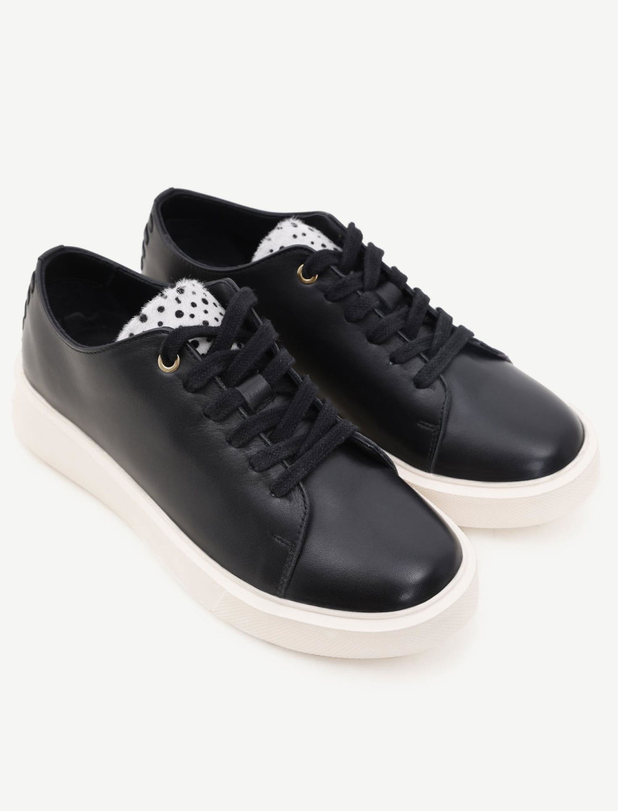 YARGICI Hafif Düz Deri Sneaker YARGICI Hafif Düz Deri Sneaker