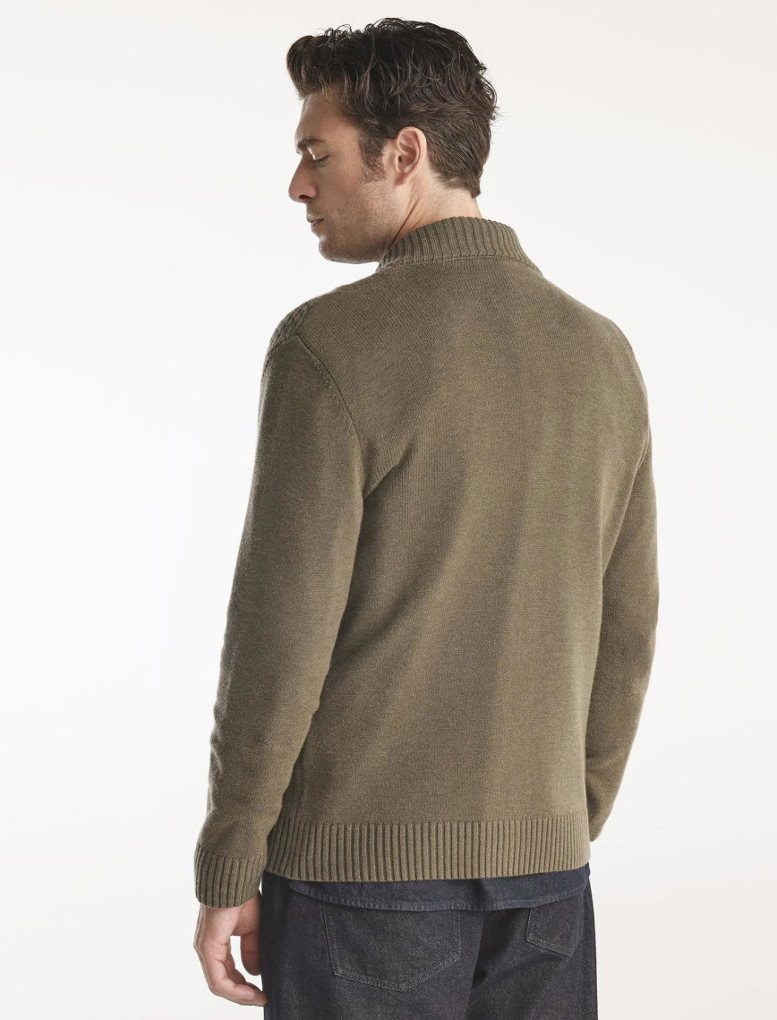 YARGICI Fermuarlı Triko Hırka YARGICI Fermuarlı Triko Hırka