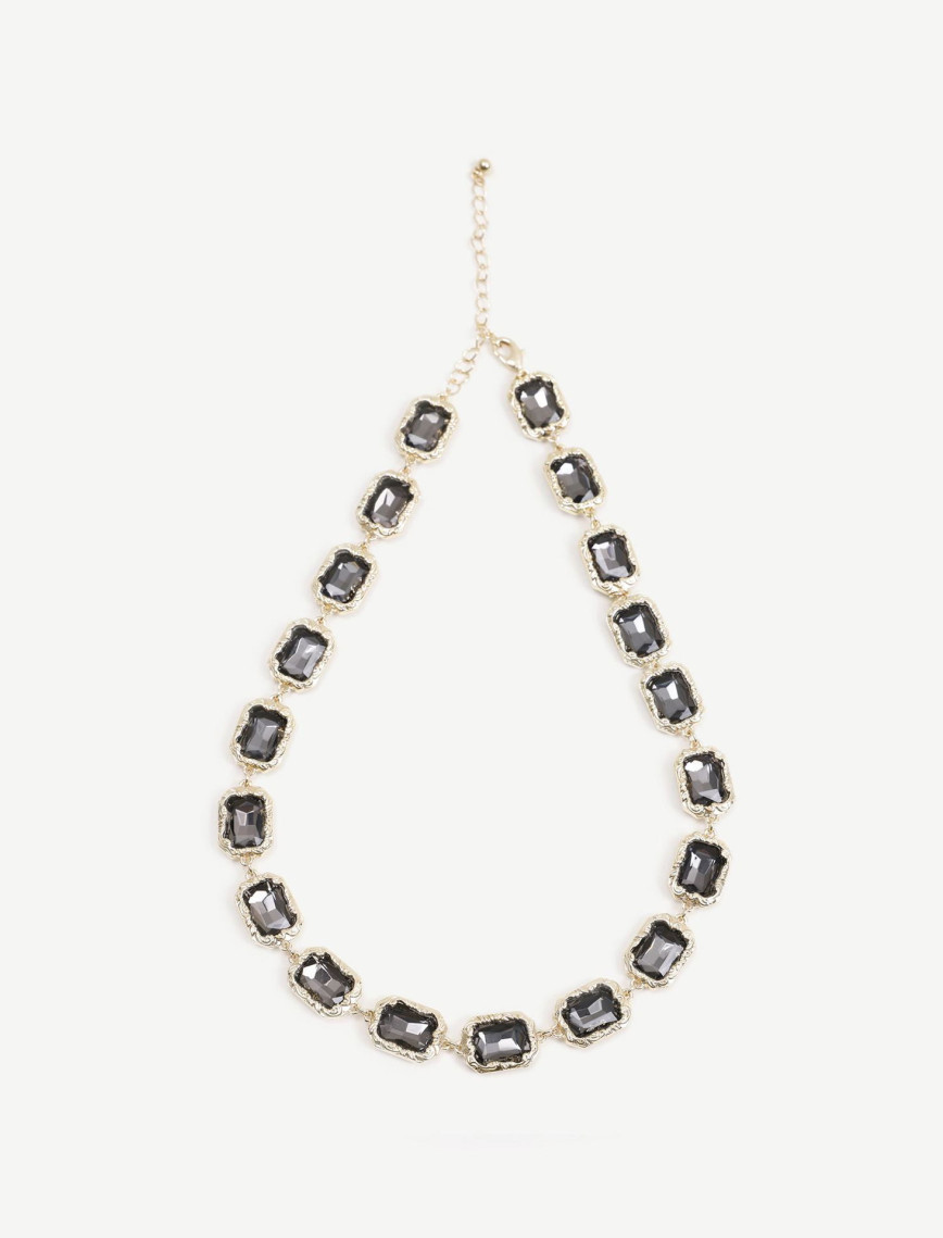 YARGICI Cam Taş Kolye YARGICI Cam Taş Kolye