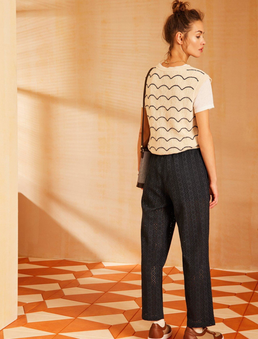 YARGICI Lastik Detaylı Pantolon YARGICI Lastik Detaylı Pantolon