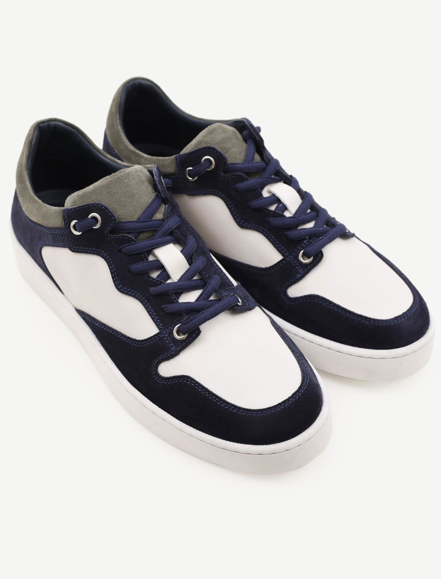 Hafif Tabanlı Deri Sneakers Hafif Tabanlı Deri Sneakers