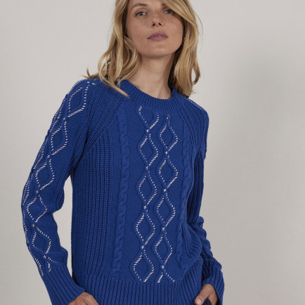 Kontrast Detaylı Triko Kontrast Detaylı Triko