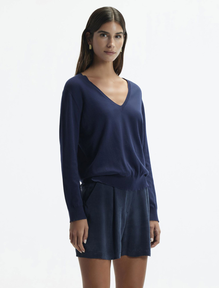 YARGICI V Yaka Triko Kazak YARGICI V Yaka Triko Kazak