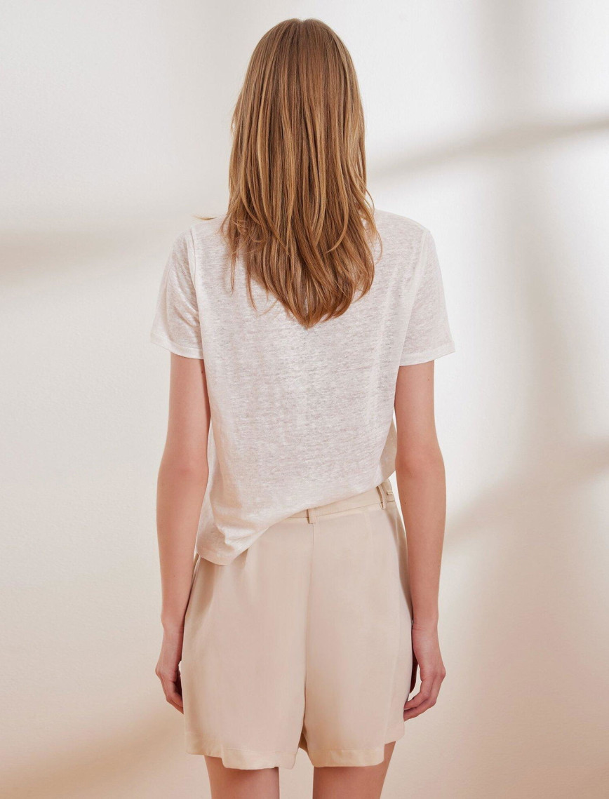 YARGICI Kırma Detaylı Bermuda YARGICI Kırma Detaylı Bermuda