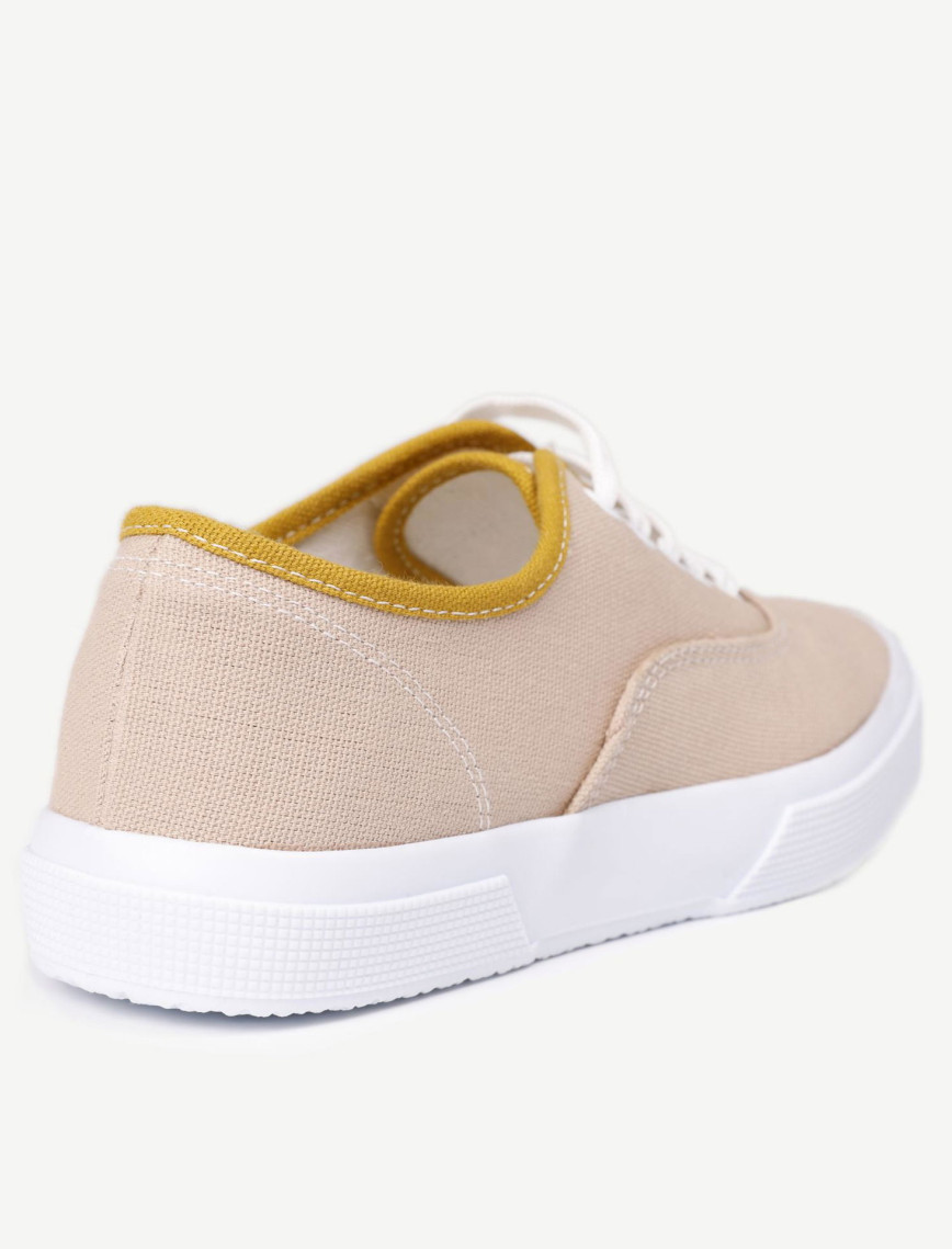 YARGICI Düz Renk Kumaş Sneaker YARGICI Düz Renk Kumaş Sneaker