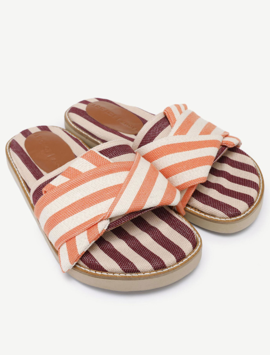 YARGICI Konforlu Çizgili Terlik YARGICI Konforlu Çizgili Terlik