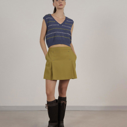 V Yakalı Yelek V Yakalı Yelek