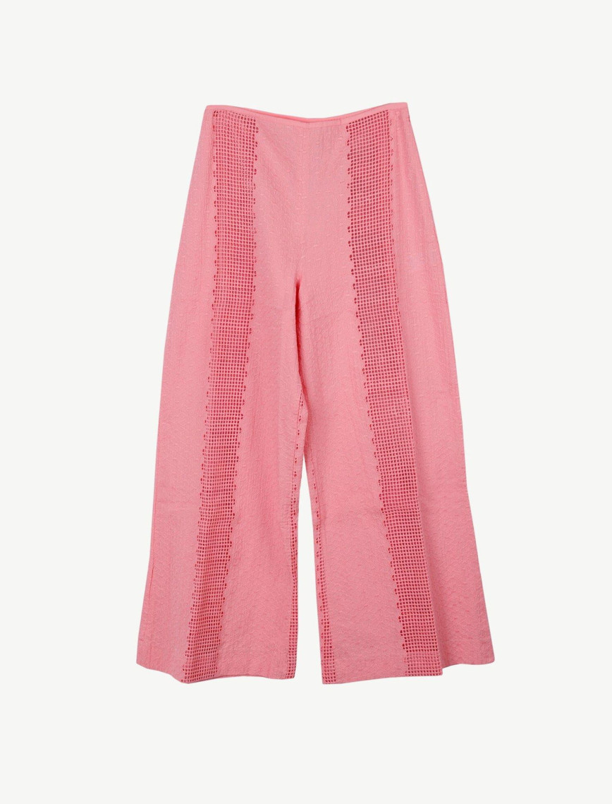 YARGICI Kroşe Detaylı Pantolon YARGICI Kroşe Detaylı Pantolon