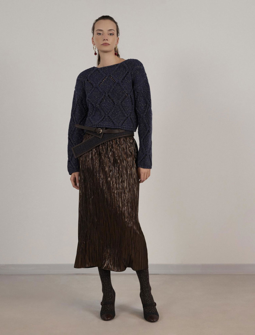 YARGICI Uzun Kollu Bisiklet Yakalı Triko YARGICI Uzun Kollu Bisiklet Yakalı Triko