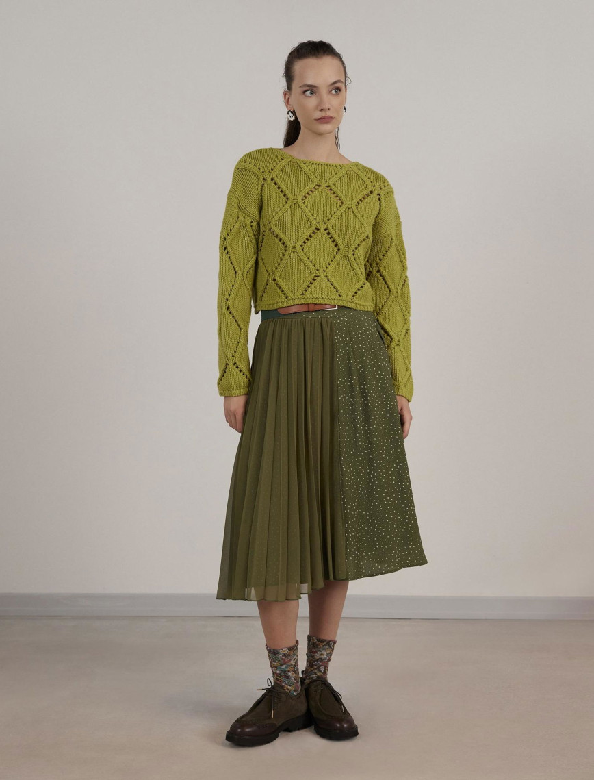 YARGICI Uzun Kollu Bisiklet Yakalı Triko YARGICI Uzun Kollu Bisiklet Yakalı Triko