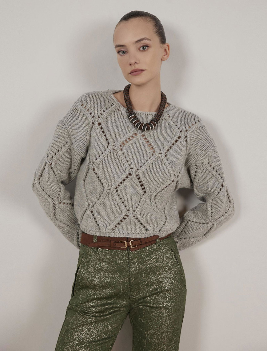 YARGICI Uzun Kollu Bisiklet Yakalı Triko YARGICI Uzun Kollu Bisiklet Yakalı Triko