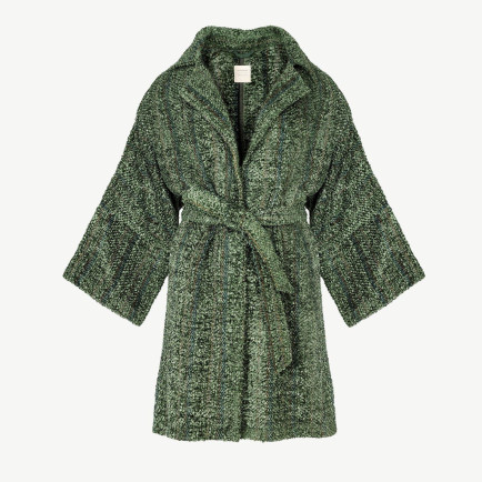 YARGICI Triko Garnili Pardösü YARGICI Triko Garnili Pardösü