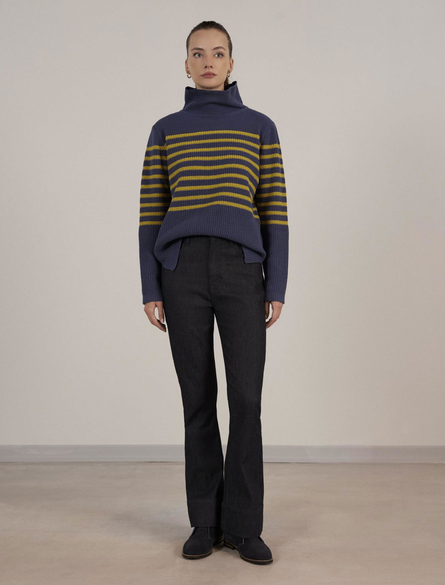 YARGICI Yırtmaç Detaylı Kazak YARGICI Yırtmaç Detaylı Kazak